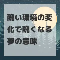 醜い環境の変化で醜くなる夢のサムネイル