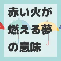 赤い火が燃える夢のサムネイル