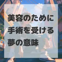 美容のために手術を受ける夢のサムネイル