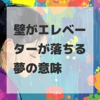 壁がエレベーターが落ちる夢のサムネイル