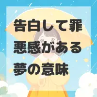 告白して罪悪感がある夢のサムネイル