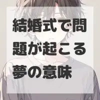 結婚式で問題が起こる夢のサムネイル