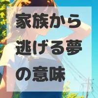 家族から逃げる夢のサムネイル