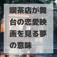 喫茶店が舞台の恋愛映画を見る夢のサムネイル