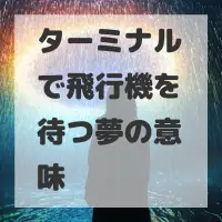 ターミナルで飛行機を待つ夢のサムネイル