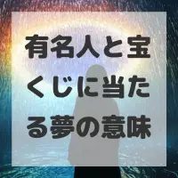 有名人と宝くじに当たる夢のサムネイル
