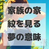 家族の家紋を見る夢のサムネイル