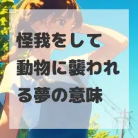 怪我をして動物に襲われる夢のサムネイル