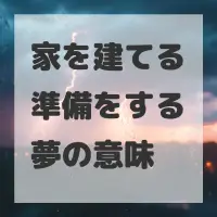 家を建てる準備をする夢のサムネイル