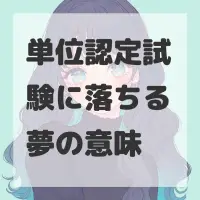 単位認定試験に落ちる夢のサムネイル