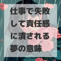 仕事で失敗して責任感に潰される夢のサムネイル
