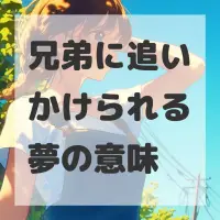 兄弟に追いかけられる夢のサムネイル