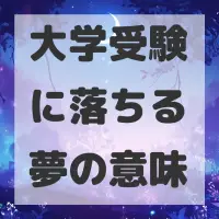 大学受験に落ちる夢のサムネイル