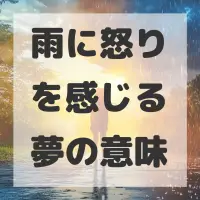 雨に怒りを感じる夢のサムネイル