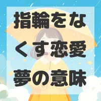 指輪をなくす恋愛夢のサムネイル