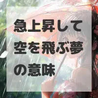 急上昇して空を飛ぶ夢のサムネイル