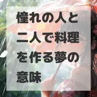 憧れの人と二人で料理を作る夢のサムネイル