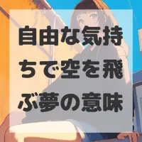 自由な気持ちで空を飛ぶ夢のサムネイル