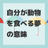 自分が動物を食べる夢のサムネイル