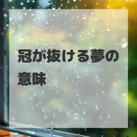 冠が抜ける夢のサムネイル