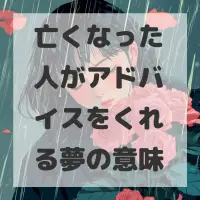 亡くなった人がアドバイスをくれる夢のサムネイル