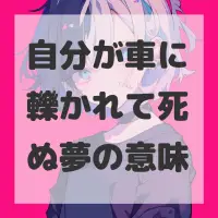 自分が車に轢かれて死ぬ夢のサムネイル