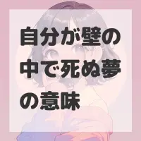 自分が壁の中で死ぬ夢のサムネイル