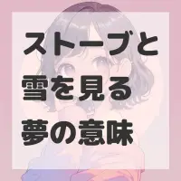 ストーブと雪を見る夢のサムネイル
