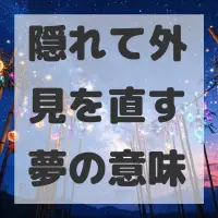 隠れて外見を直す夢のサムネイル