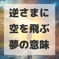 逆さまに空を飛ぶ夢のサムネイル