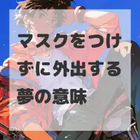 マスクをつけずに外出する夢のサムネイル