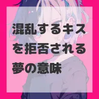 混乱するキスを拒否される夢のサムネイル