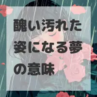 醜い汚れた姿になる夢のサムネイル