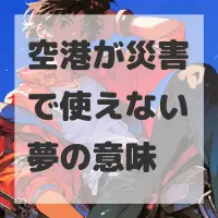 空港が災害で使えない夢のサムネイル
