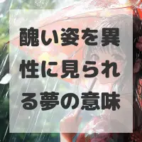 醜い姿を異性に見られる夢のサムネイル