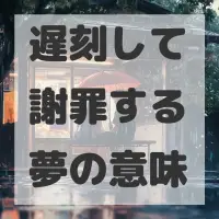 遅刻して謝罪する夢のサムネイル