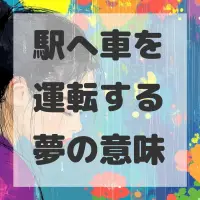 駅へ車を運転する夢のサムネイル