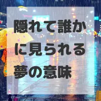 隠れて誰かに見られる夢のサムネイル