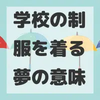 学校の制服を着る夢のサムネイル