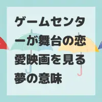 ゲームセンターが舞台の恋愛映画を見る夢のサムネイル画像