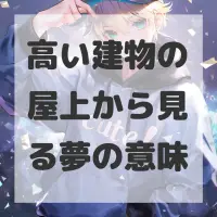 高い建物の屋上から見る夢のサムネイル