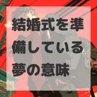 結婚式を準備している夢のサムネイル
