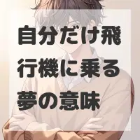 自分だけ飛行機に乗る夢のサムネイル