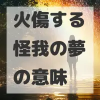 火傷する怪我の夢のサムネイル