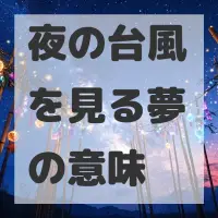 夜の台風を見る夢のサムネイル