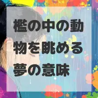 檻の中の動物を眺める夢のサムネイル