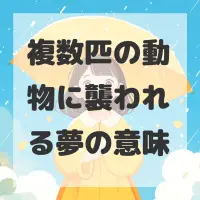 複数匹の動物に襲われる夢のサムネイル