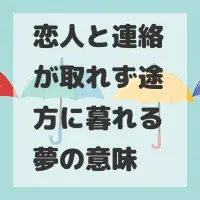 恋人と連絡が取れず途方に暮れる夢のサムネイル