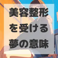 美容整形を受ける夢のサムネイル