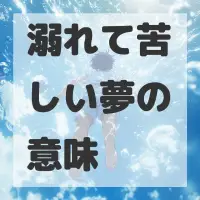 溺れて苦しい夢のサムネイル